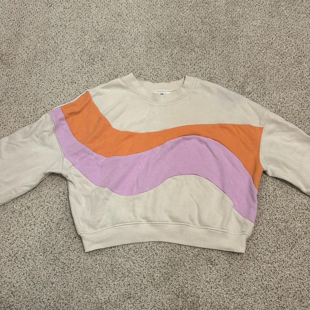 H & M cropped top sweater